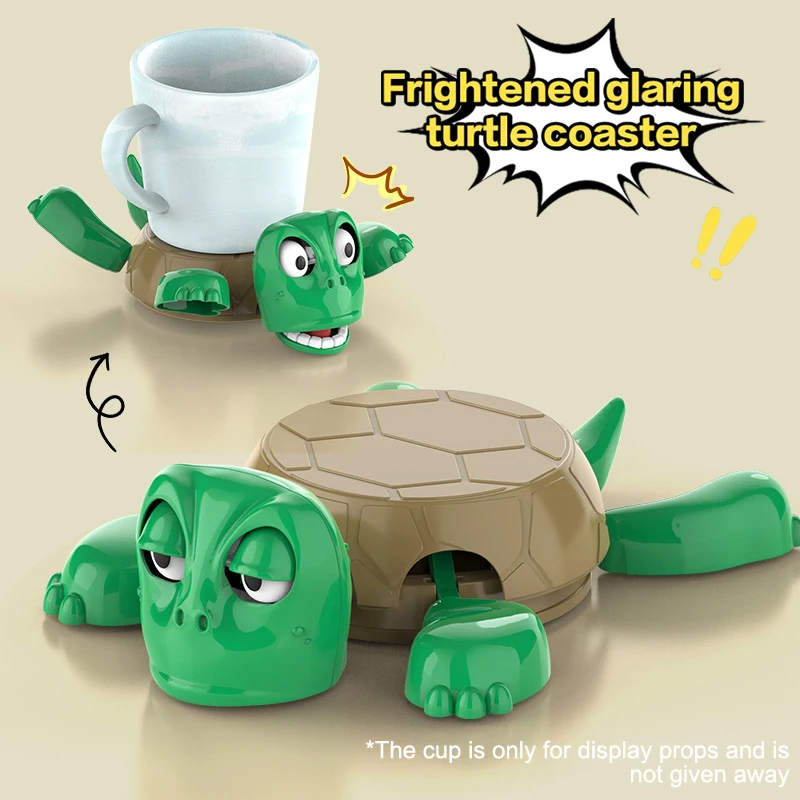 3D Printing Examples - Creative Coaster Turtle Cup Pad Tea