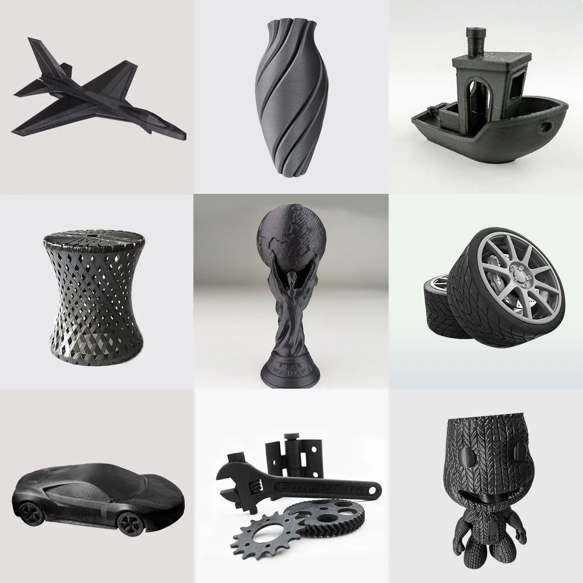 3D Printing Nylon Filament - JAYO PETG-CF 3D Printer Filament 5Rolls/10Rolls