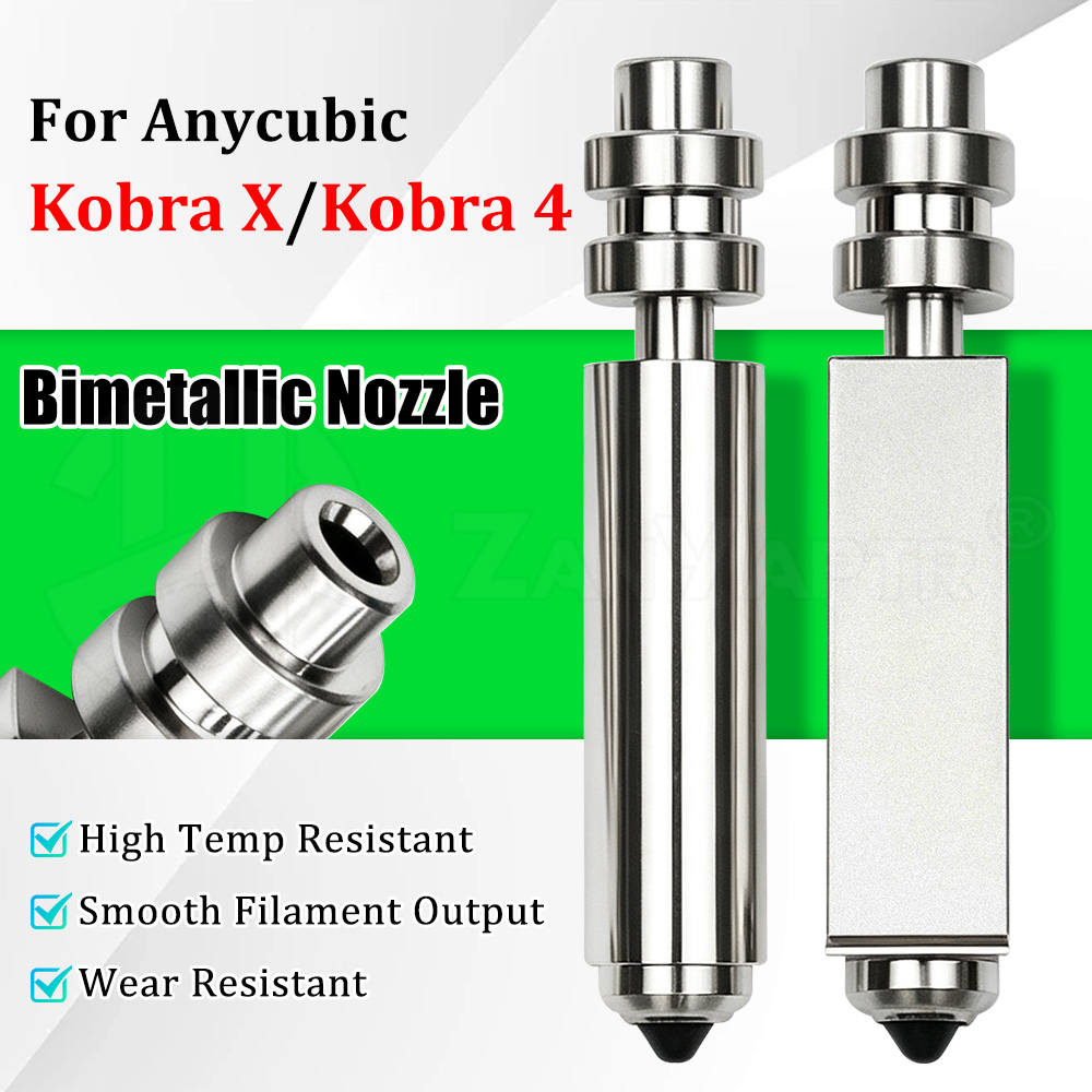 3D Printing Output - Bimetallic Nozzle for Anycubic Kobra X