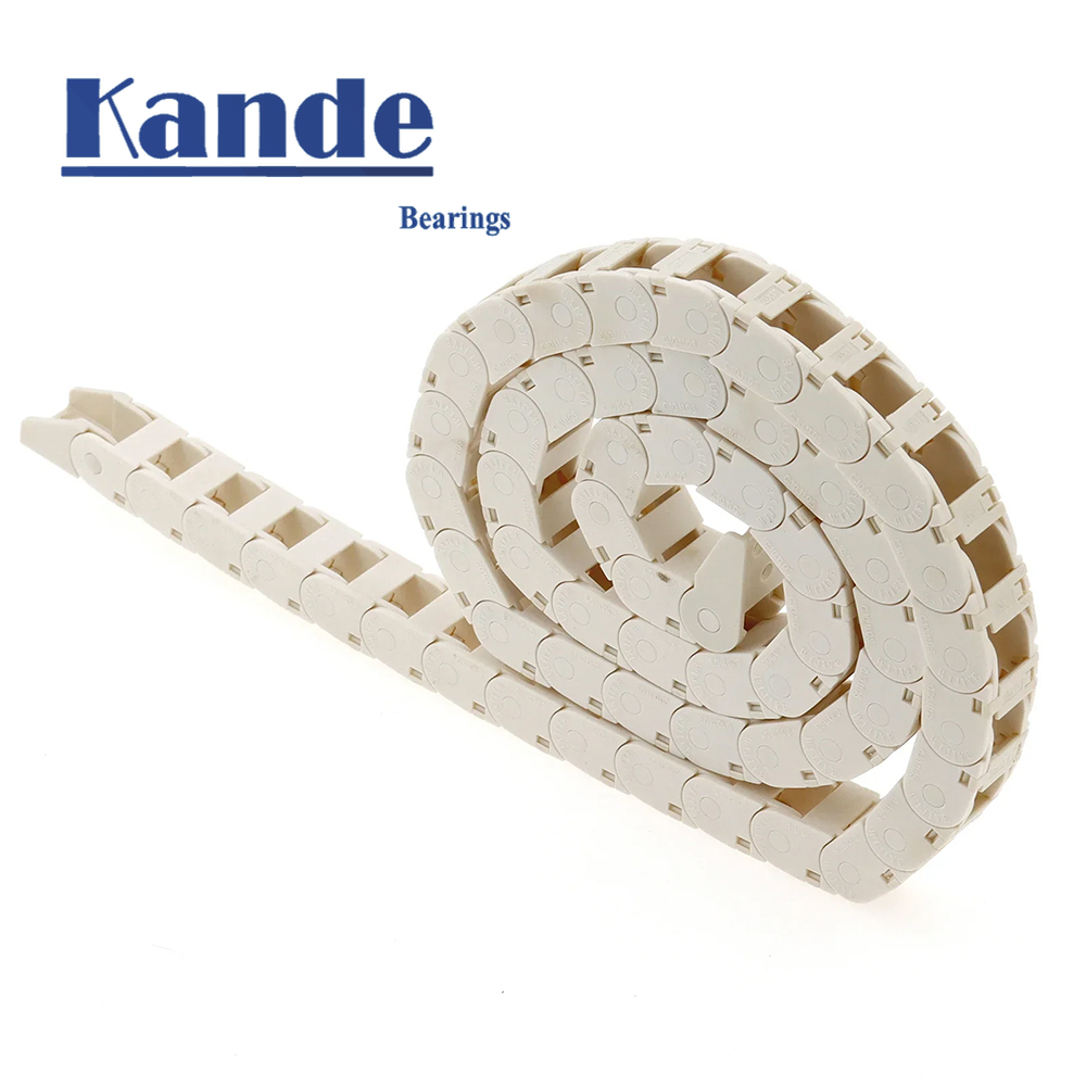 3D Printer Cable Chain - Kande PA66 White Open Type Drag