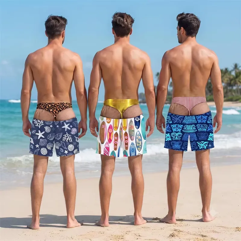 3D Printing Viral - 2026 Men Funny Swim Trunks Hawaii