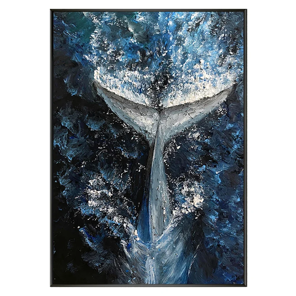 3D Printing Room - 3D Abstract Canvas Art Painting Hand