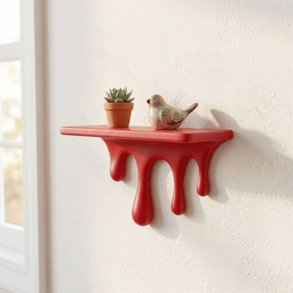 3D Printing Room - Classic 3D Printed Drip Floating Shelf