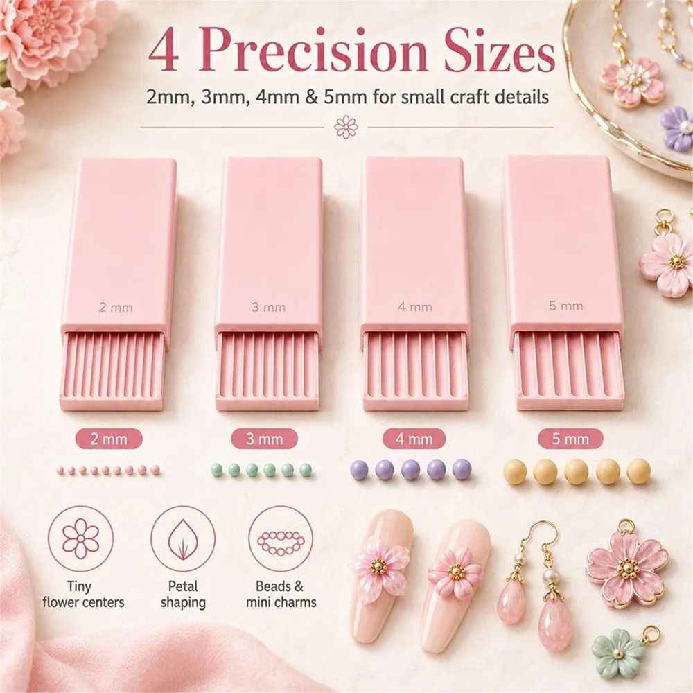 3D Printing Maker - 4PCS Precision Grooves Clay Ball Maker