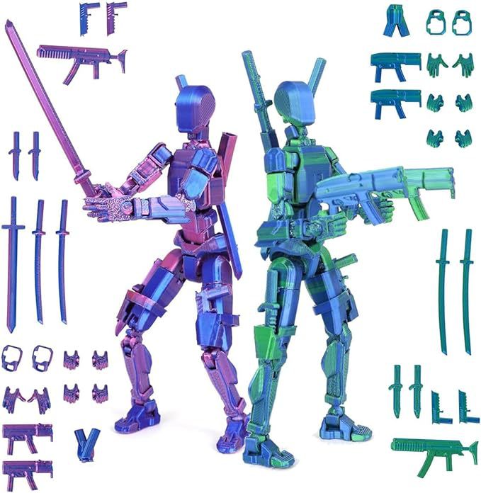 3D Printing Mockup - Titan 13 Action Figure,Assembly Completed 3D