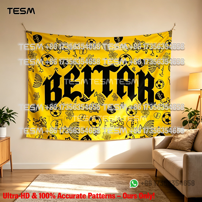 3D Printing Room - TESM 3D Print Beita Soccer Tapestry