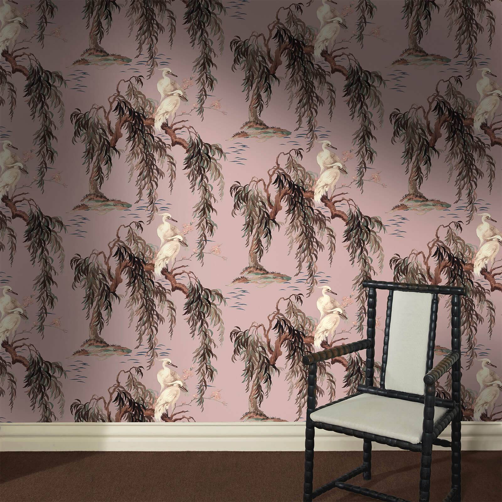 3D Printing Heat Resistant Material - Custom flower bird wallpaper for living