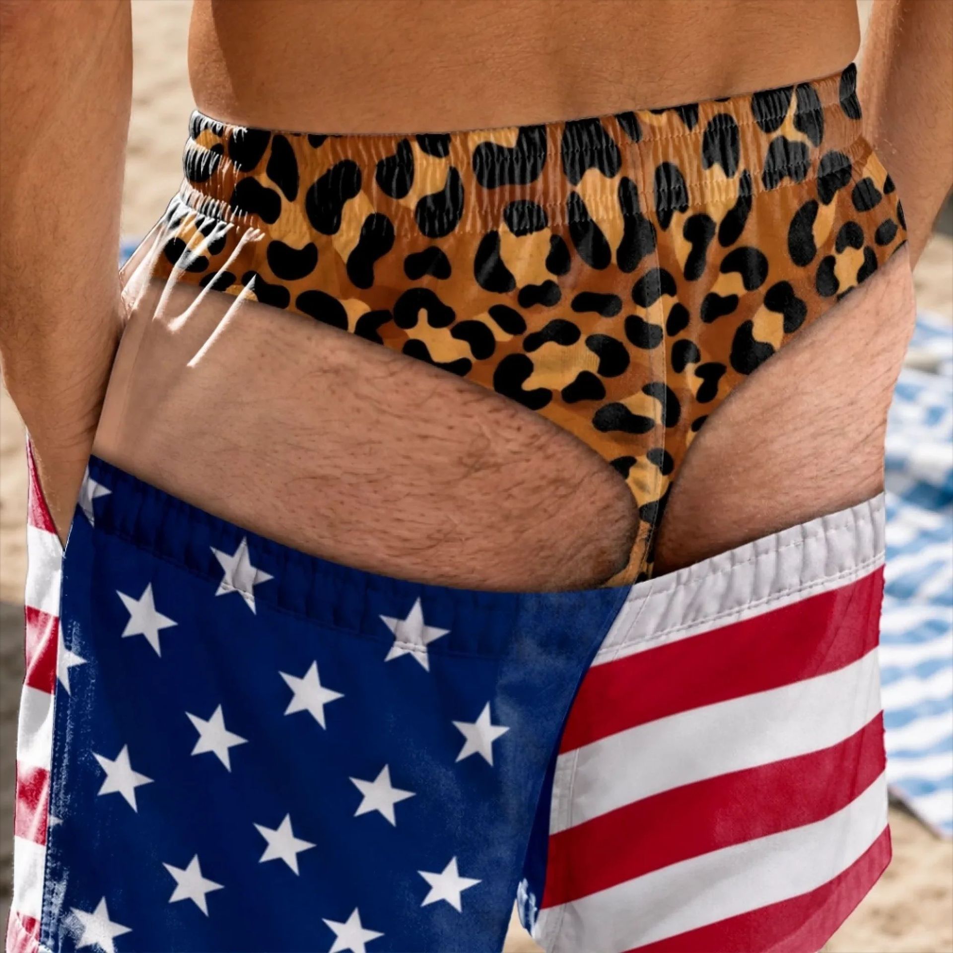 Fun Beach Party Swim Trunks Fo - 3D Printing Viral review and price
