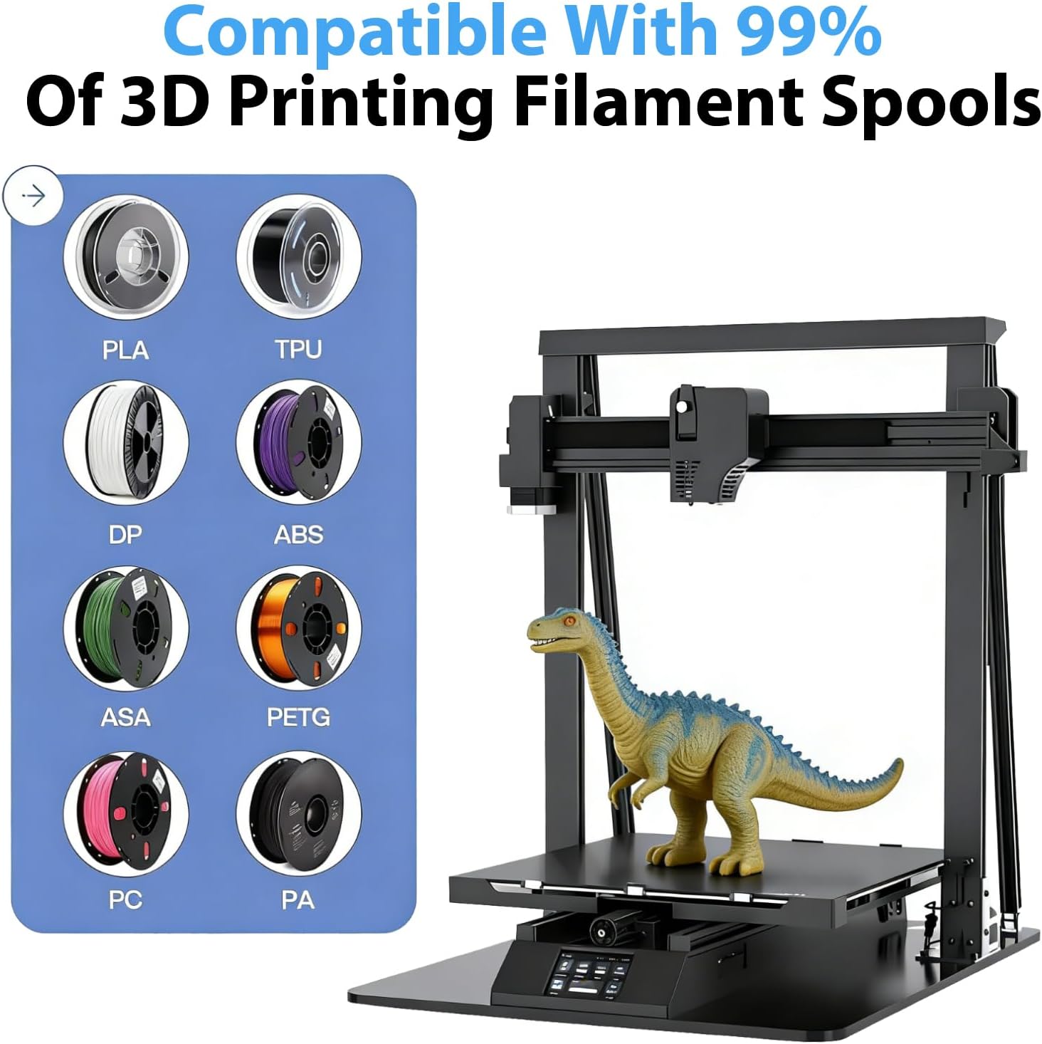 Upgraded 3D Printer Black Fila - 3D Printing Nylon Filament review and price
