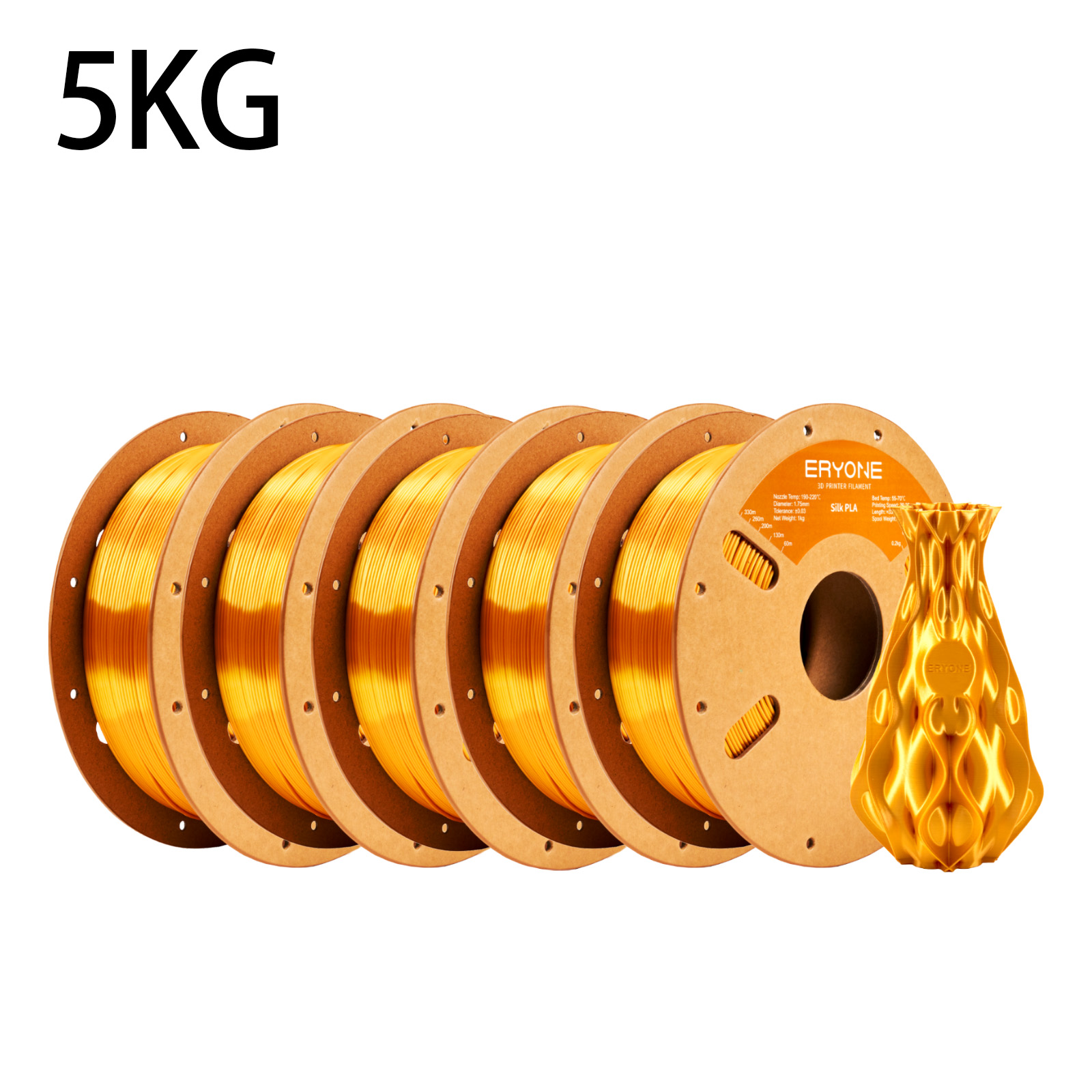 ERYONE 5kg Silk PLA Filament f - 3D Printing Nylon Filament review and price