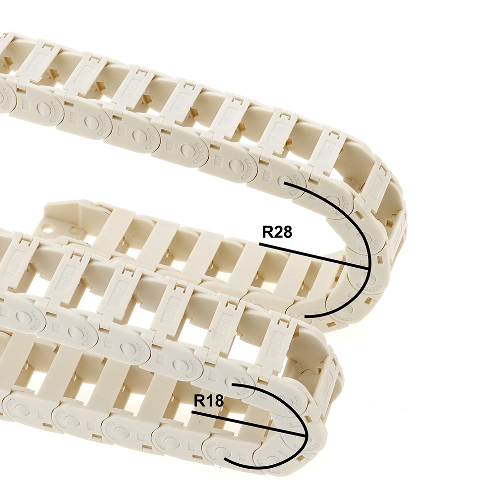 Kande PA66 White Open Type Dra - 3D Printer Cable Chain review and price