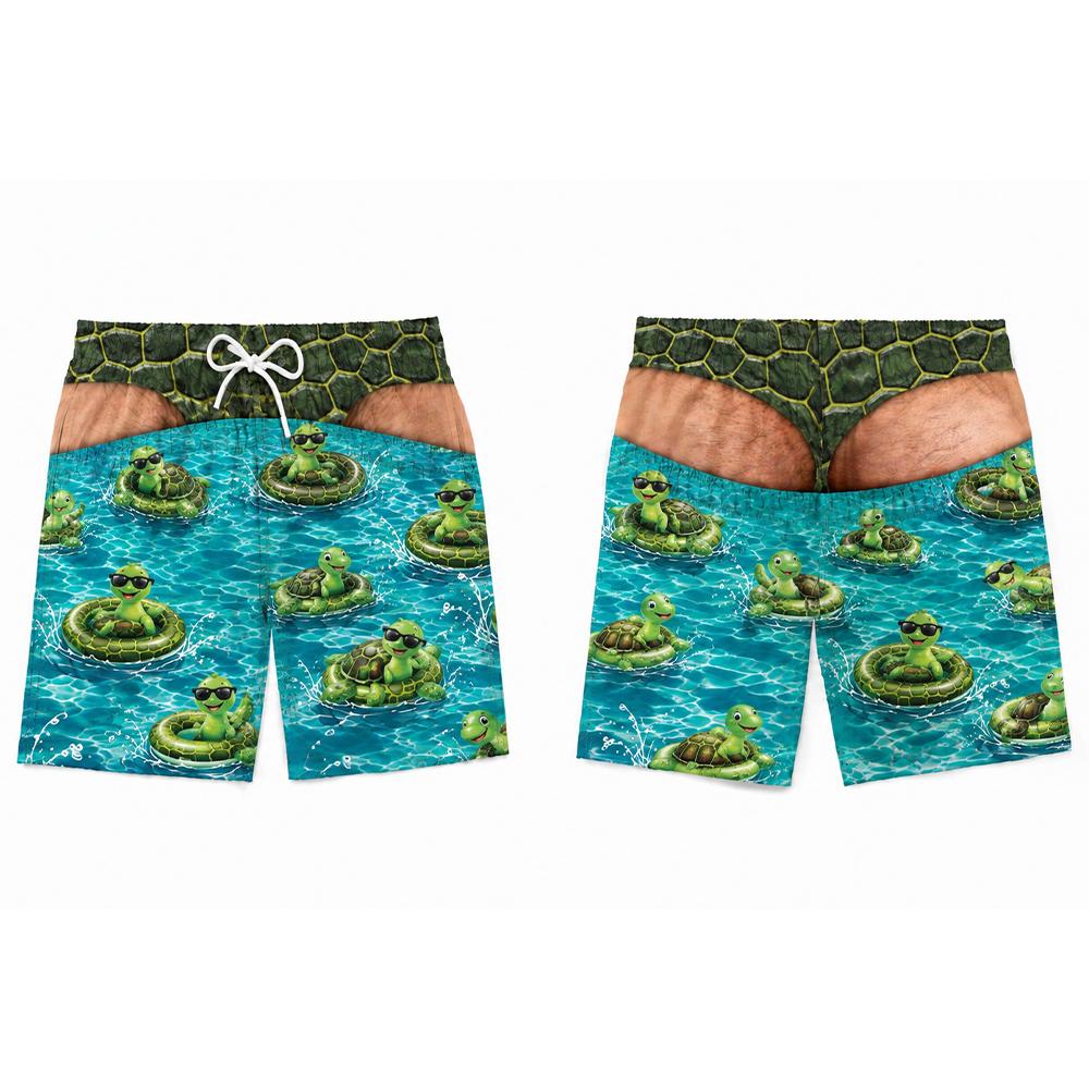 Men Fun Beach Party Swim Trunk - 3D Printing Viral review and price