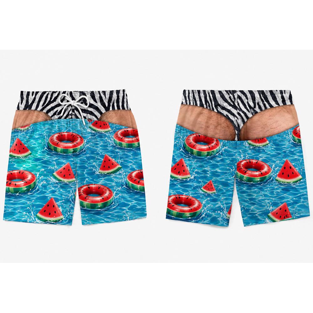 Men Fun Beach Party Swim Trunk - 3D Printing Viral review and price