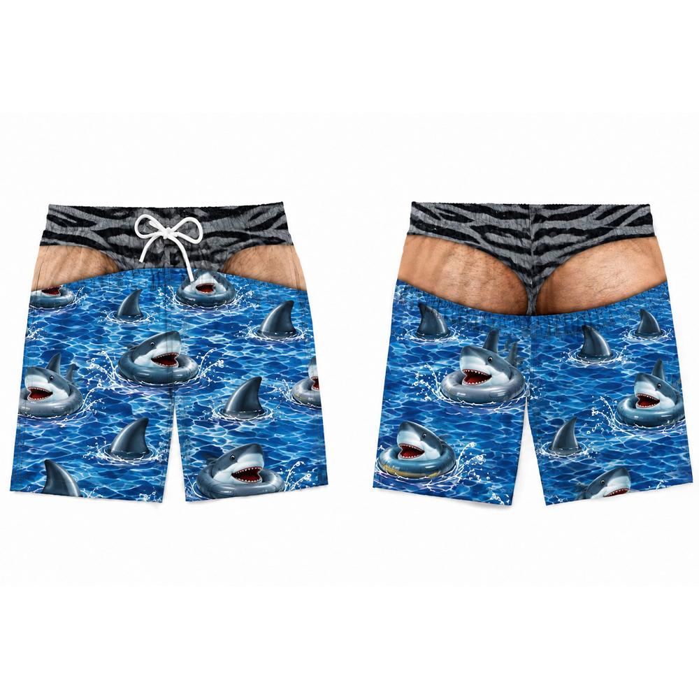 Men Fun Beach Party Swim Trunk - 3D Printing Viral review and price