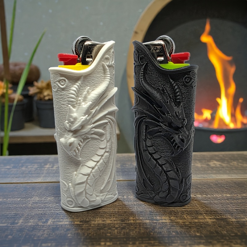 Gothic Embossed Dragon Lighter - 3D Printing Dragon review and price