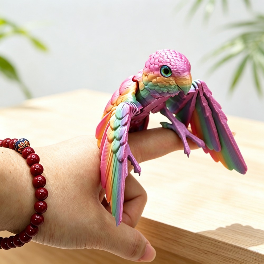 3D Printed Cute Parrot Model F - 3D Printing Mockup review and price