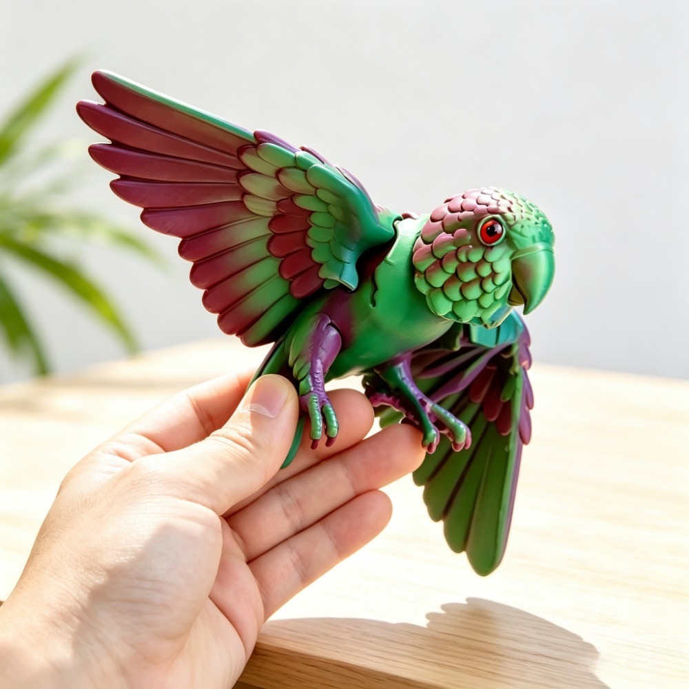 3D Printed Cute Parrot Model F - 3D Printing Mockup review and price