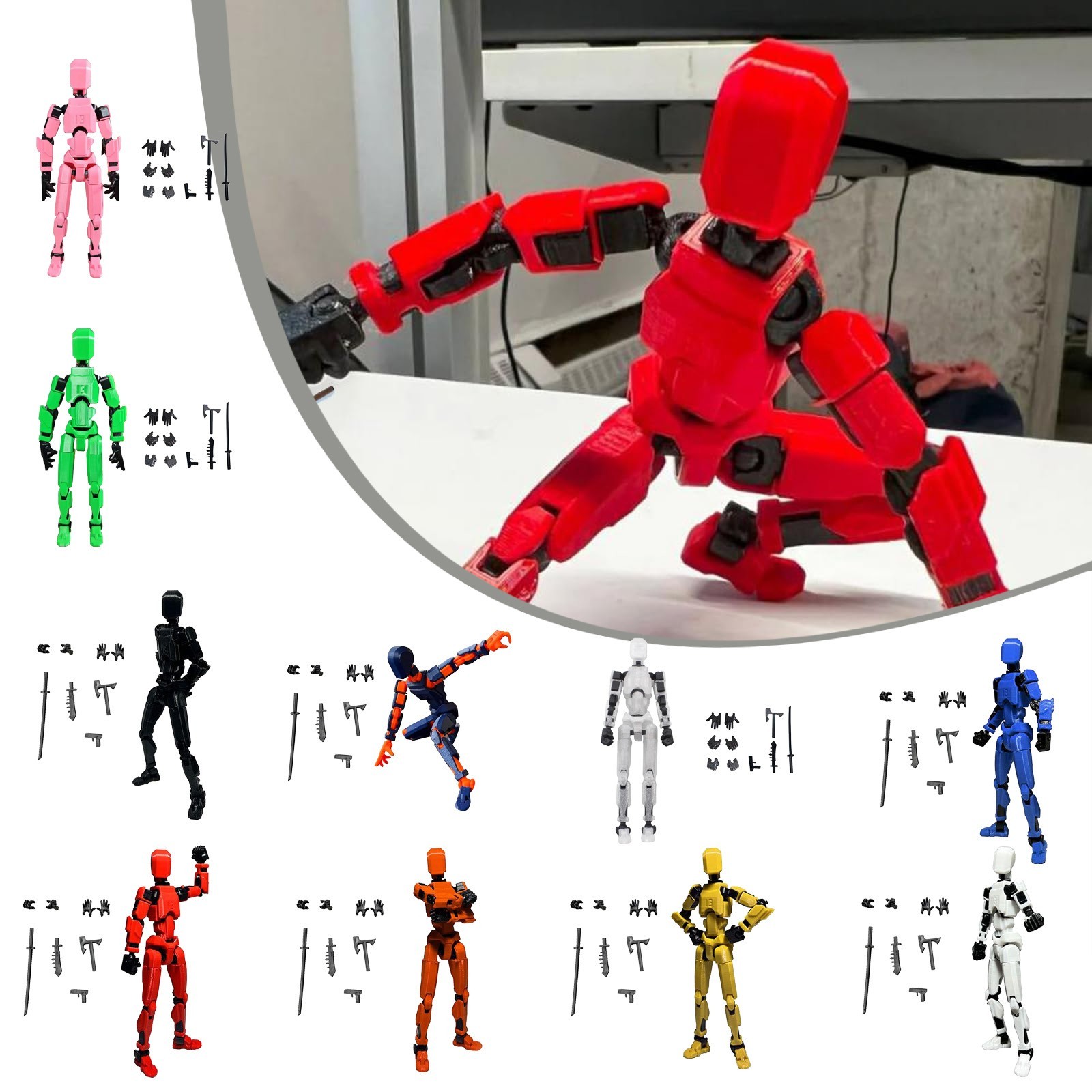 Titan 13 With Wings Figure Toy - 3D Printing Aluminium review and price