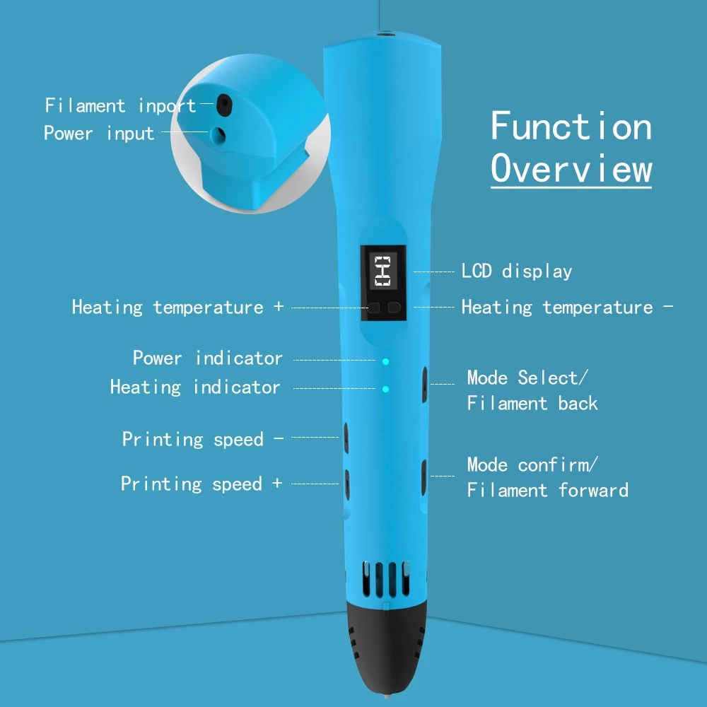 QCREATE 3D Printing Pen 1.75mm - Pla Filament 1.75Mm review and price