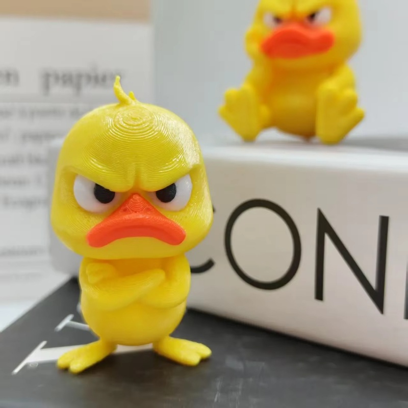 3D Printing Angry Yellow Duck  - 3D Printing Mockup review and price