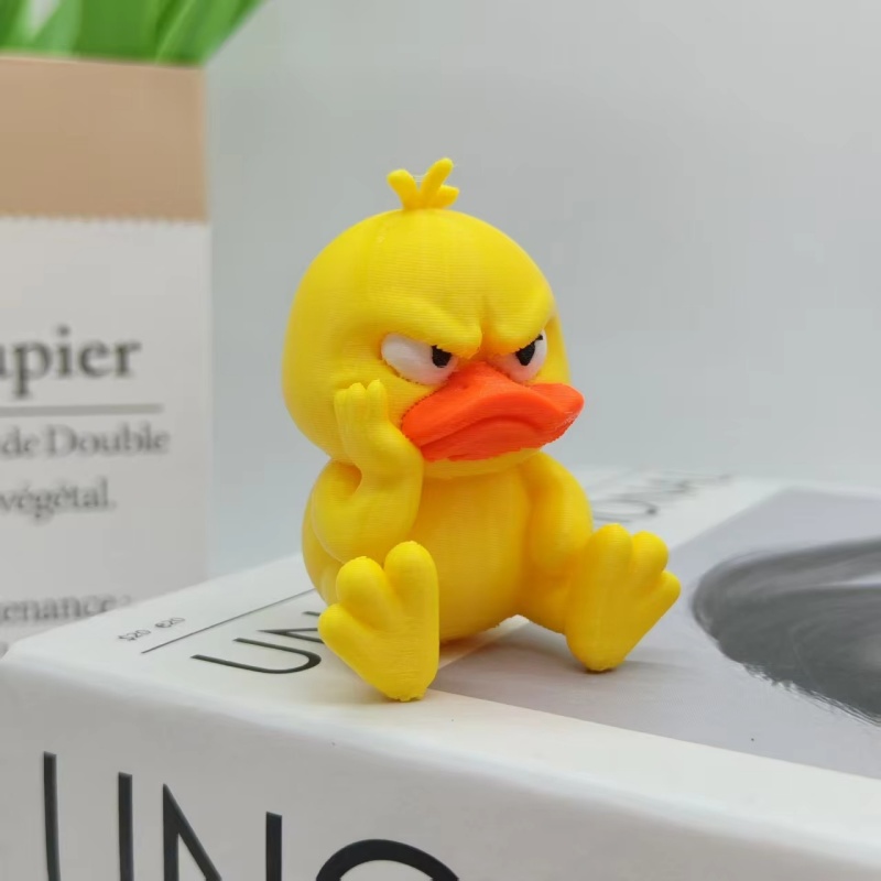3D Printing Angry Yellow Duck  - 3D Printing Mockup review and price