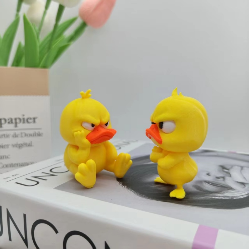 3D Printing Angry Yellow Duck  - 3D Printing Mockup review and price