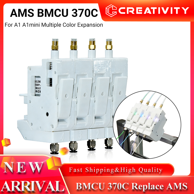 3D Multi Color Printing BMCU F - 3D Printing Output review and price