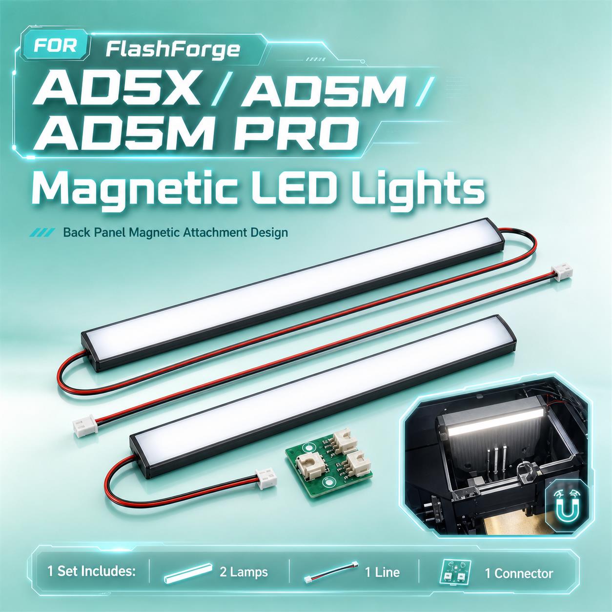 For FLASHFORGE Adventurer 5M A - 3D Printer Cable Chain review and price