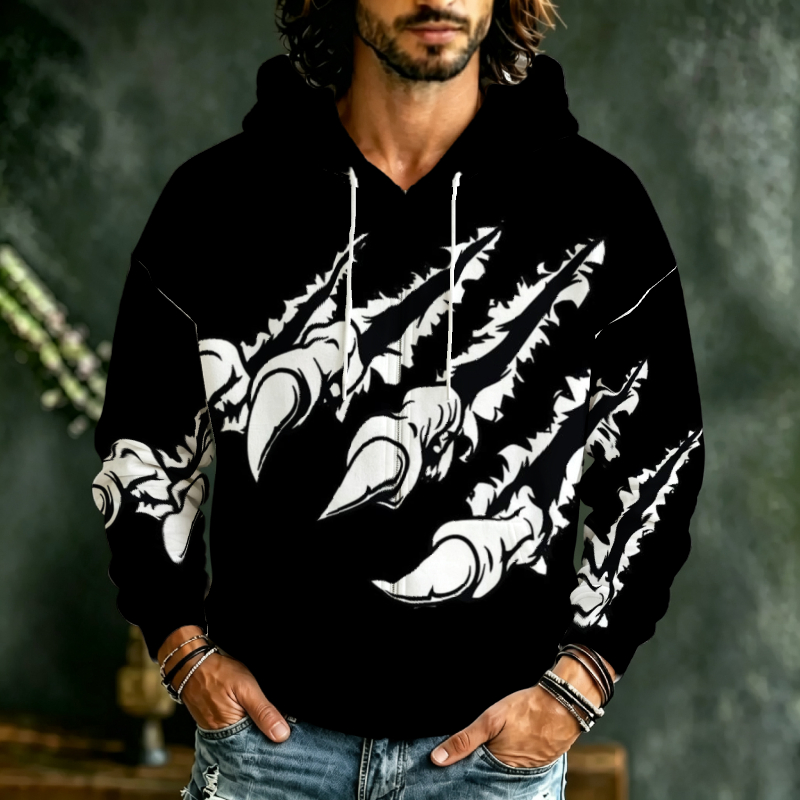 Men Zip Hooded Sweatshirt 3D B - 3D Printing Output review and price