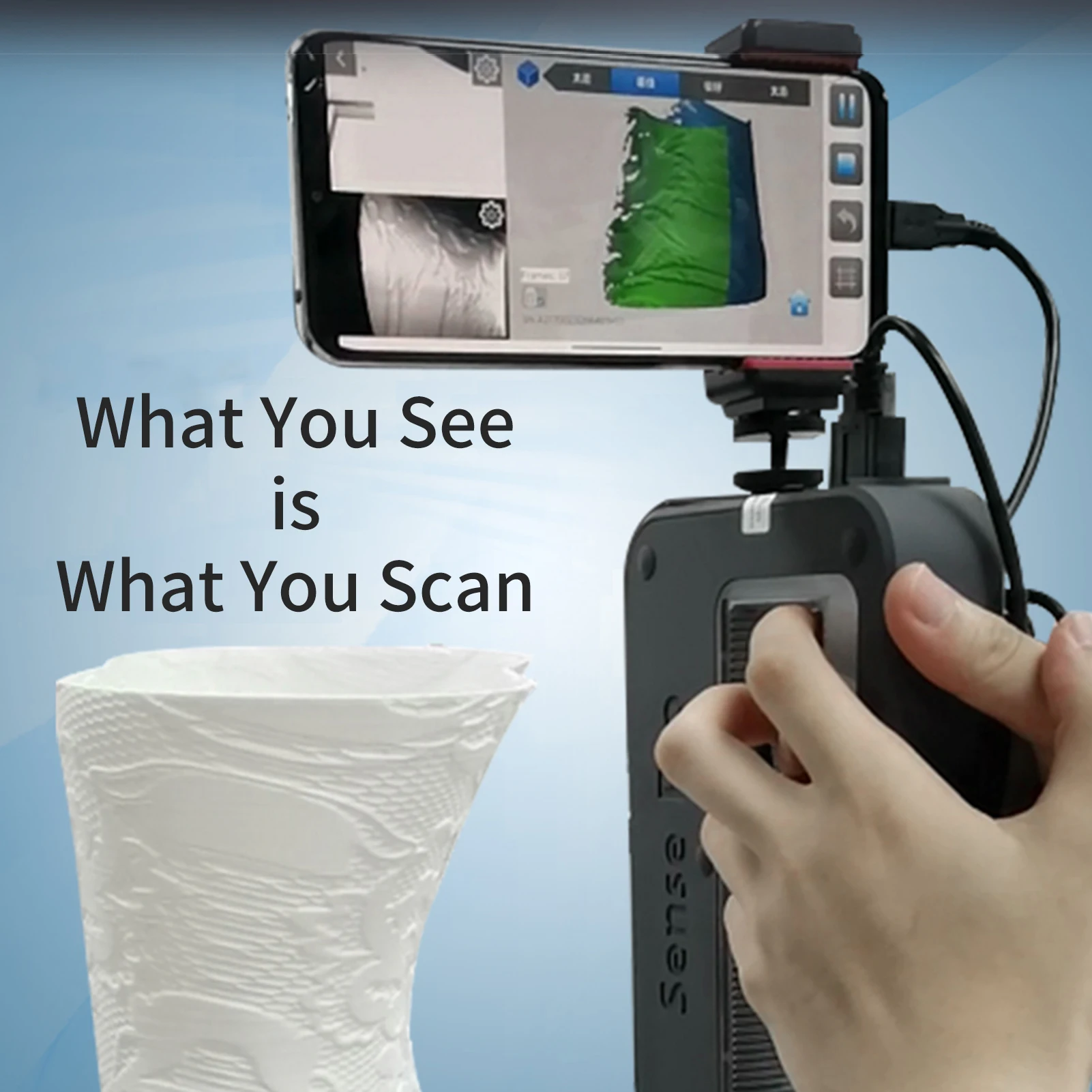 Portable Handheld 3D Scanner H - 3D Printing Output review and price