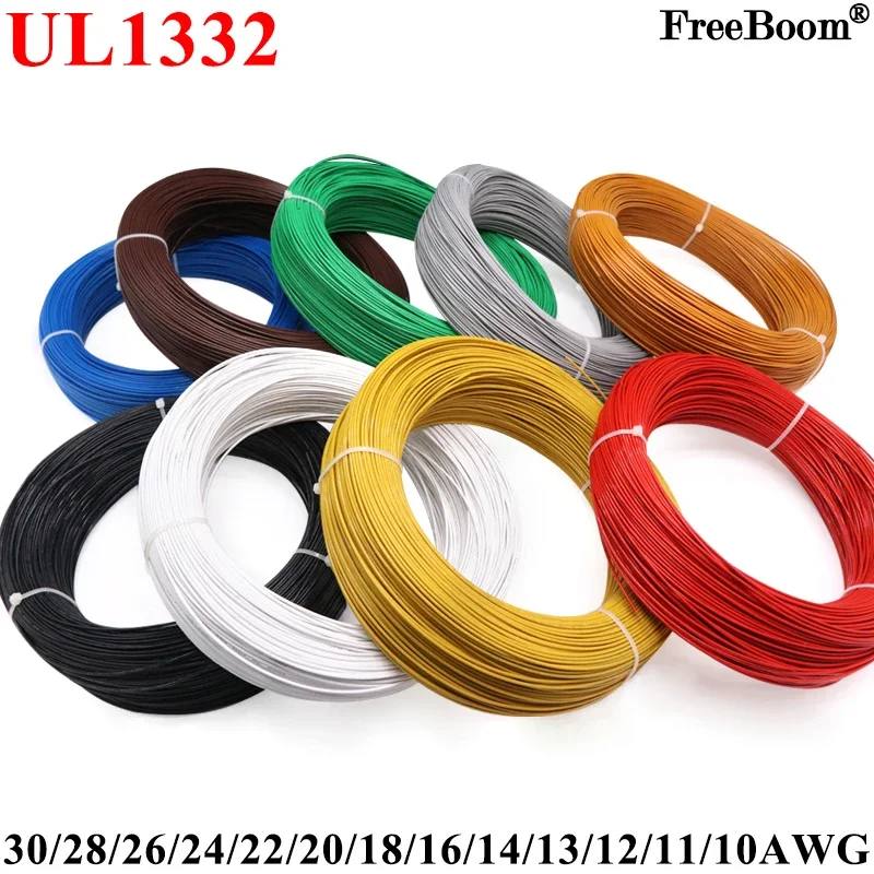 5M/10M UL1332 PTFE Wire 30/28/ - 3D Printer Cable Chain review and price