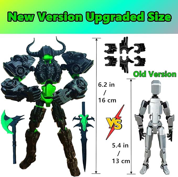 Titan 13 Action Figure,Assembl - 3D Printing Mockup review and price