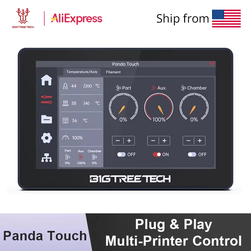 BIGTREETECH Panda Touch Screen - 3D Printing Output review and price