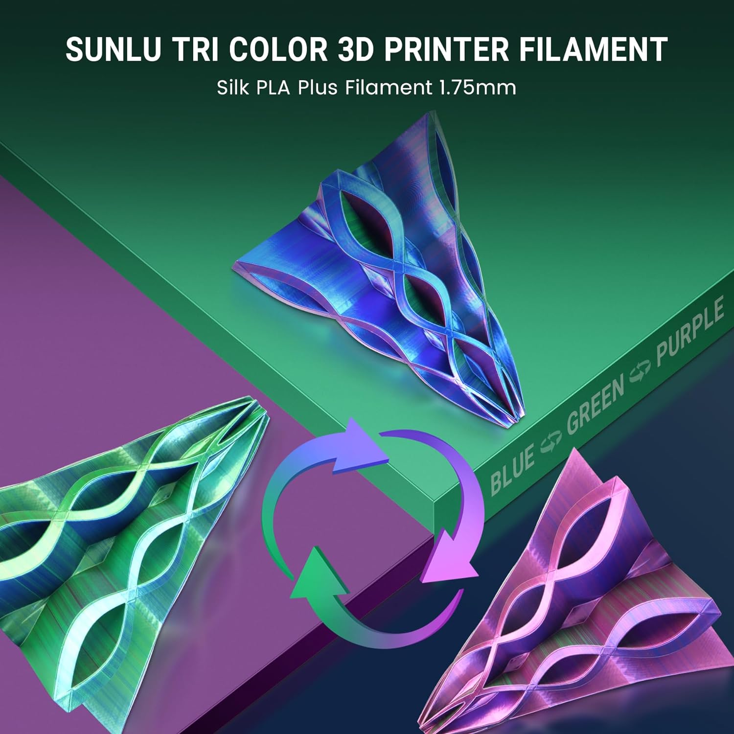 SUNLU Silk Pla Plus 3D Printer - 3D Printing Nylon Filament review and price