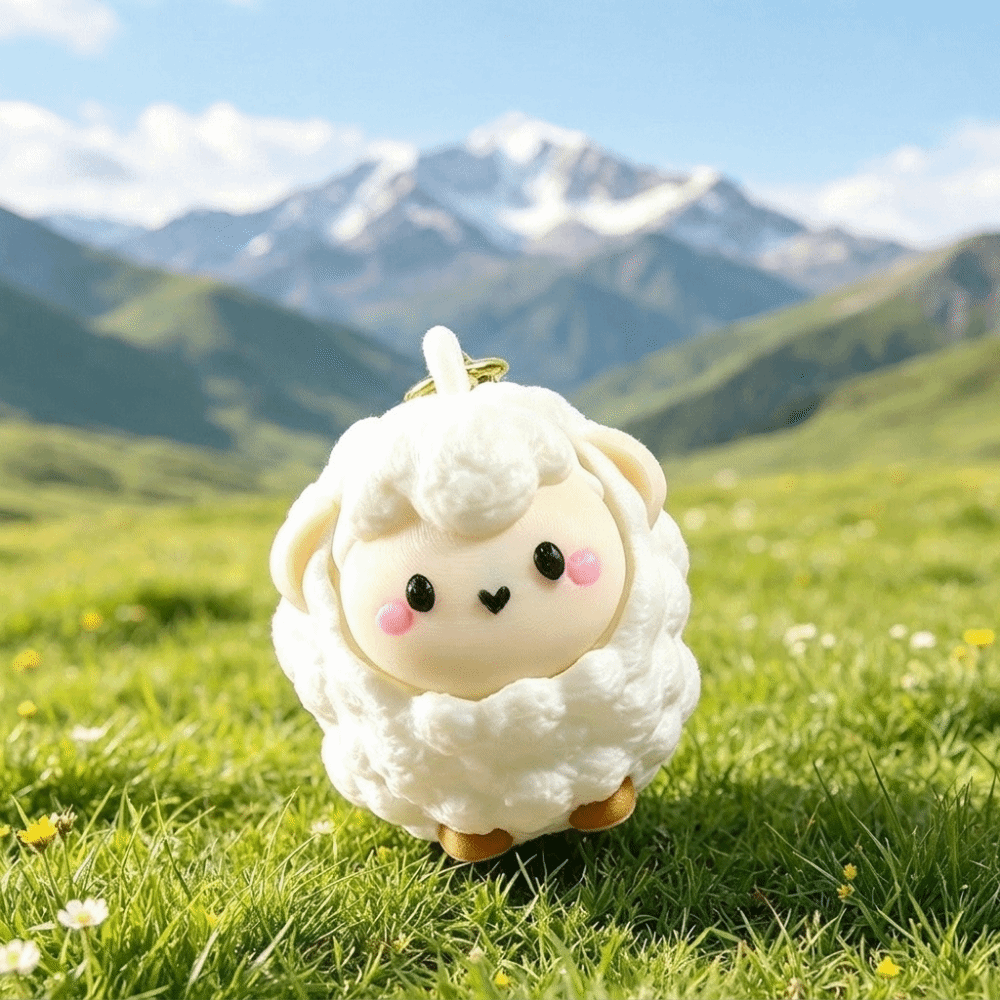 Creative 3D Printed Sheep Fidg - 3D Printing Aluminium review and price