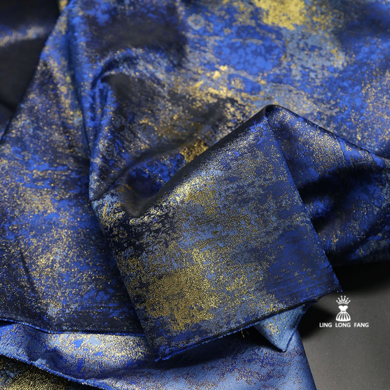 Gilt Double-sided Brocade Sati - 3D Printing On Fabric review and price