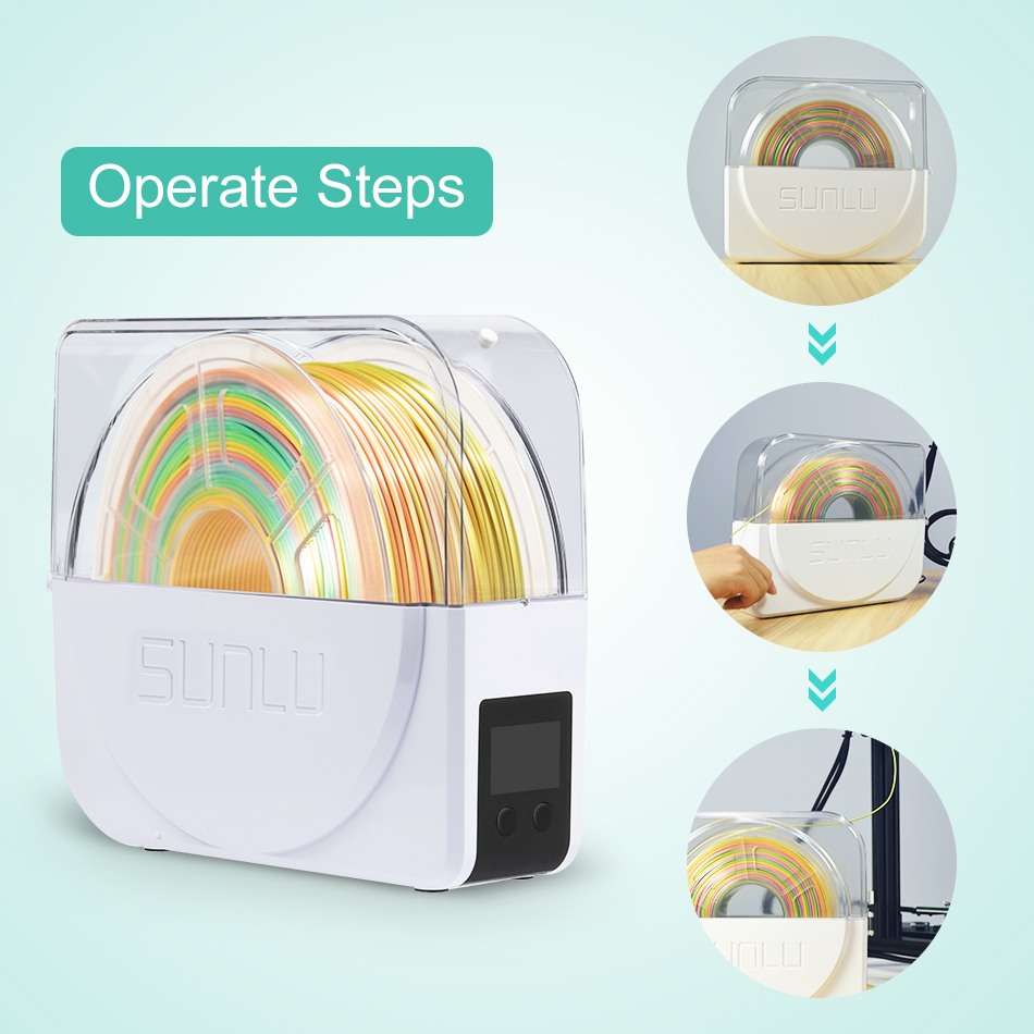 SUNLU Filament Dryer S1 Plus B - 3D Printing Output review and price