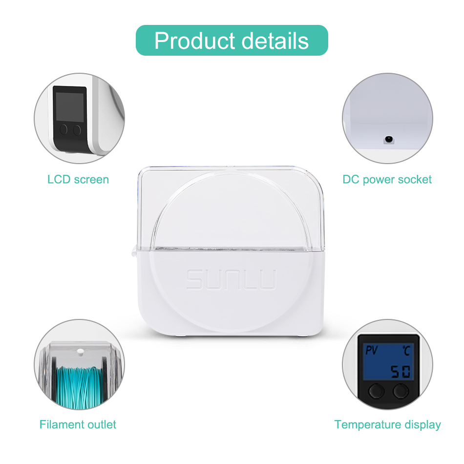 SUNLU Filament Dryer S1 Plus B - 3D Printing Output review and price